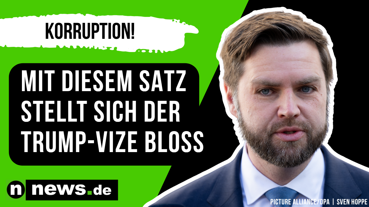 Video: JD Vance: Es geht um Korruption - mit diesem Satz stellt sich der Trump-Vize bloß