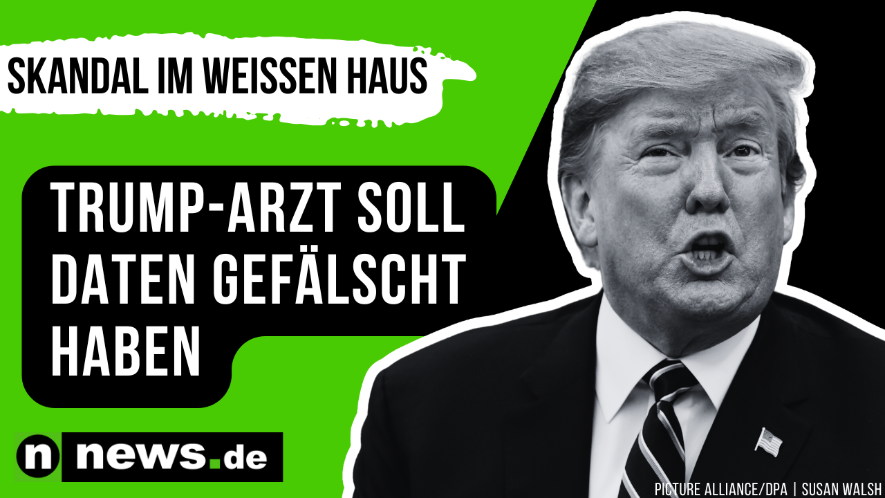 Video: Donald Trump: Skandal im Weißen Haus - Trump-Arzt soll Daten gefälscht haben