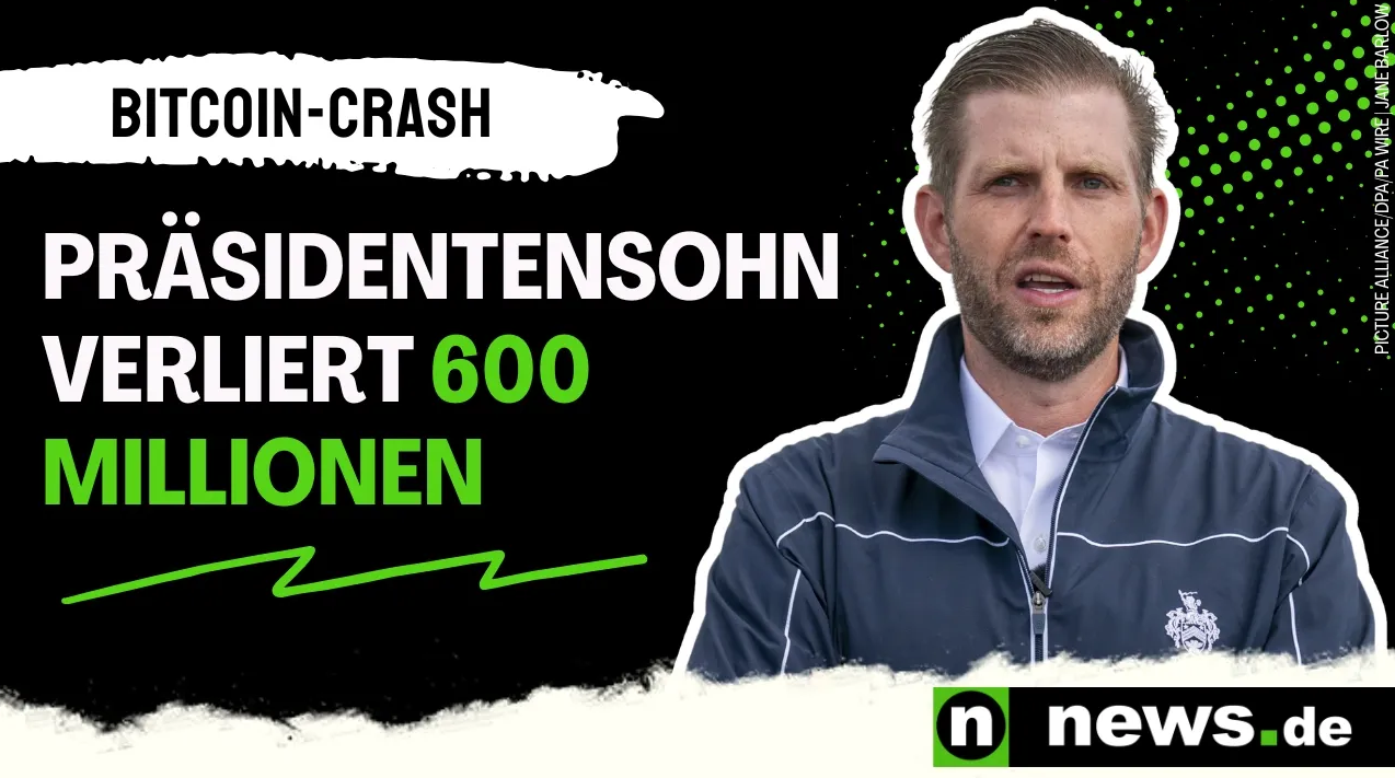 Video: Eric Trump: Bitcoin-Crash - Präsidentensohn verliert 600 Millionen in 10 Monaten
