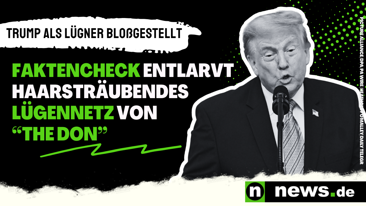 Video: Donald Trump als Lügner bloßgestellt: Faktencheck entlarvt haarsträubendes Lügennetz von "The Don"