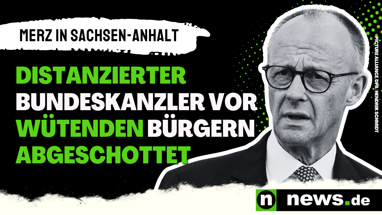 Video: Distanzierter Bundeskanzler vor wütenden Bürgern abgeschottet