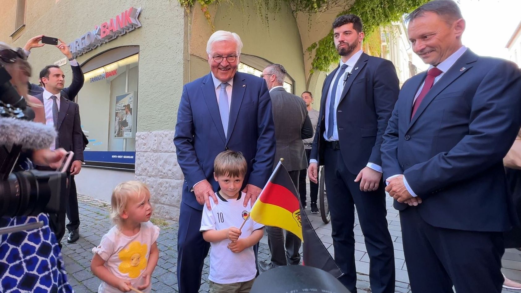 Frank-Walter Steinmeier besucht Weiden