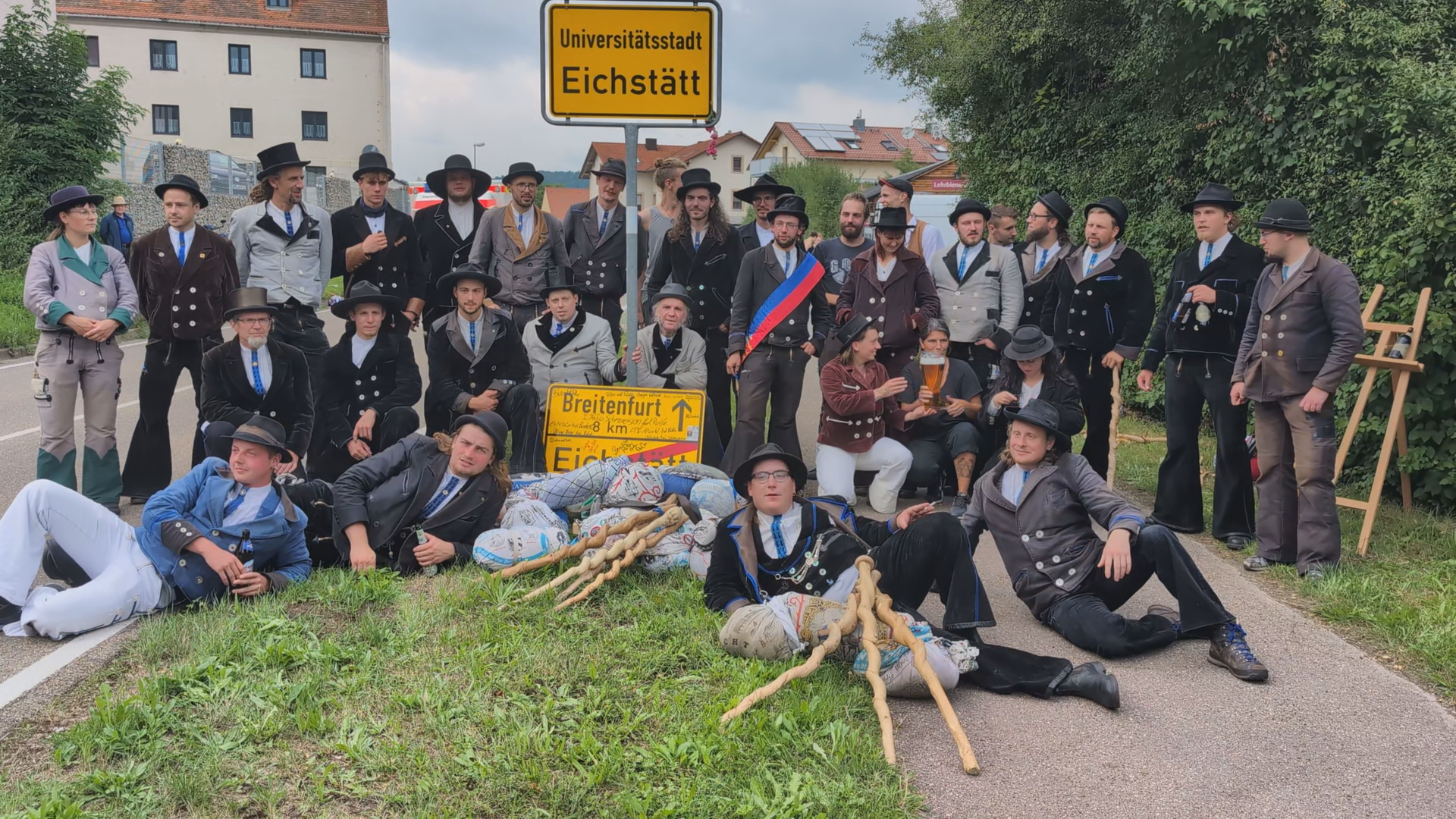 Heimkehr nach Eichstätt nach vier Jahren auf der Walz