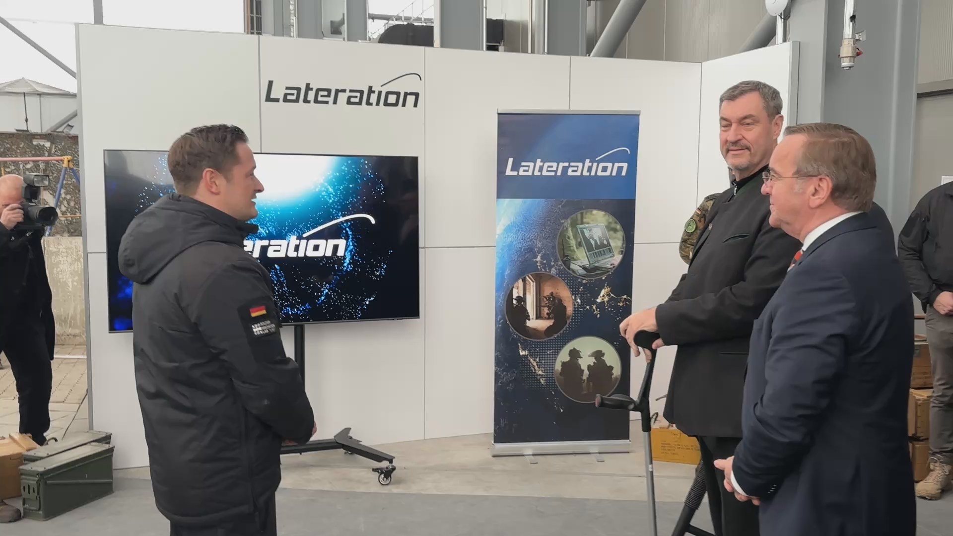 Video: Verteidigungsminister Pistorius eröffnet Innovationszentrum der Bundeswehr