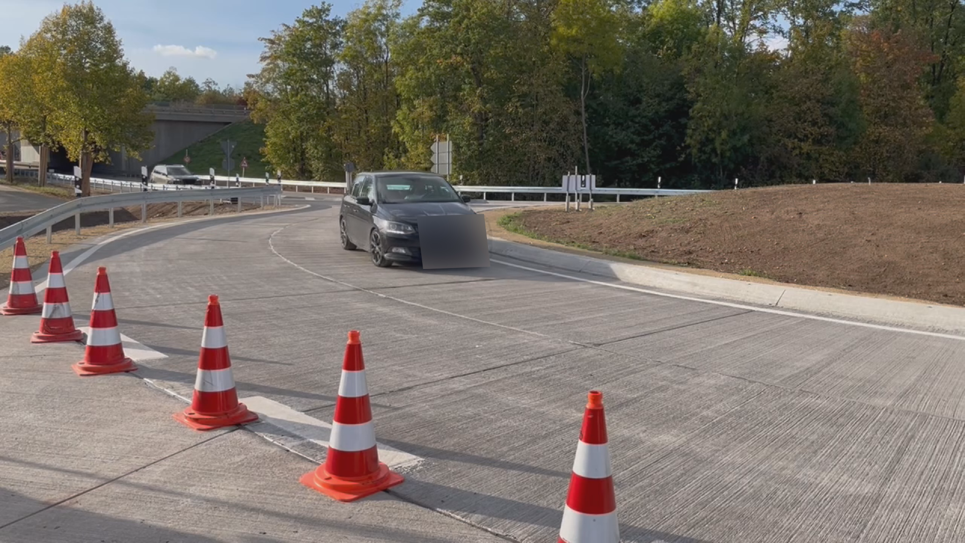 Video: Kreisverkehre an der A9 bei Allersberg frei
