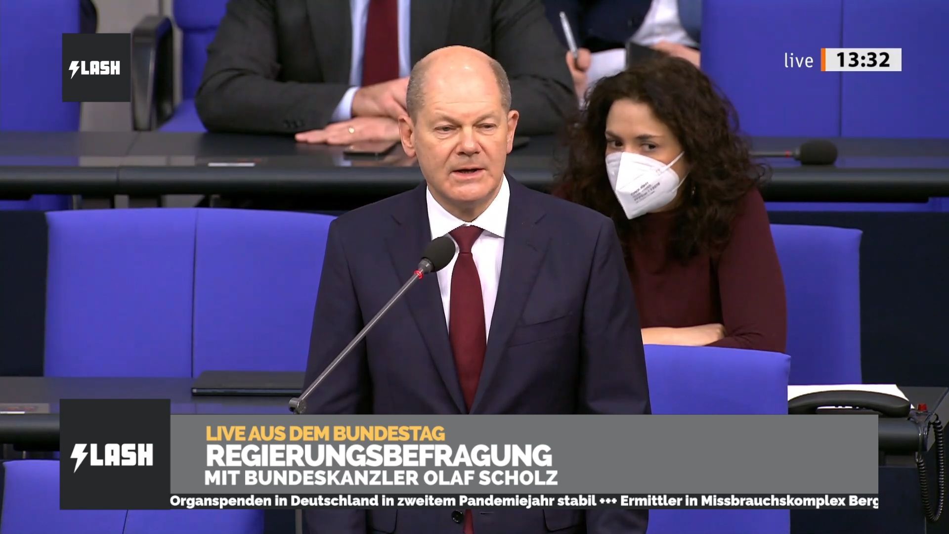 Scholz: Entscheidung über Corona-Impfpflicht Soll über Bundestag ...