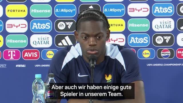 Lukeba on DFB Offensive: 