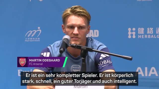 Odegaard spürt "Energie und Bereitschaft" von Gyökeres