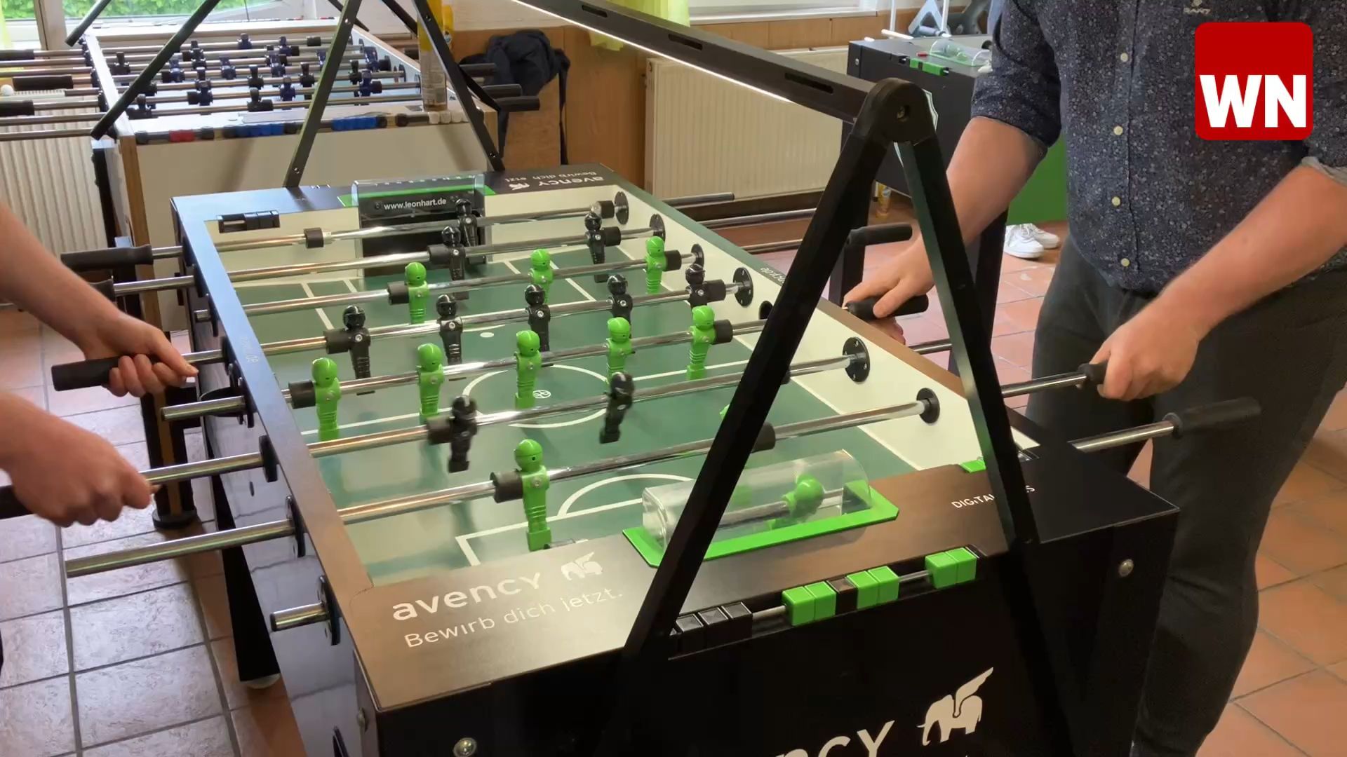 Table football players from Schovelkoten Münster go to the World Cup