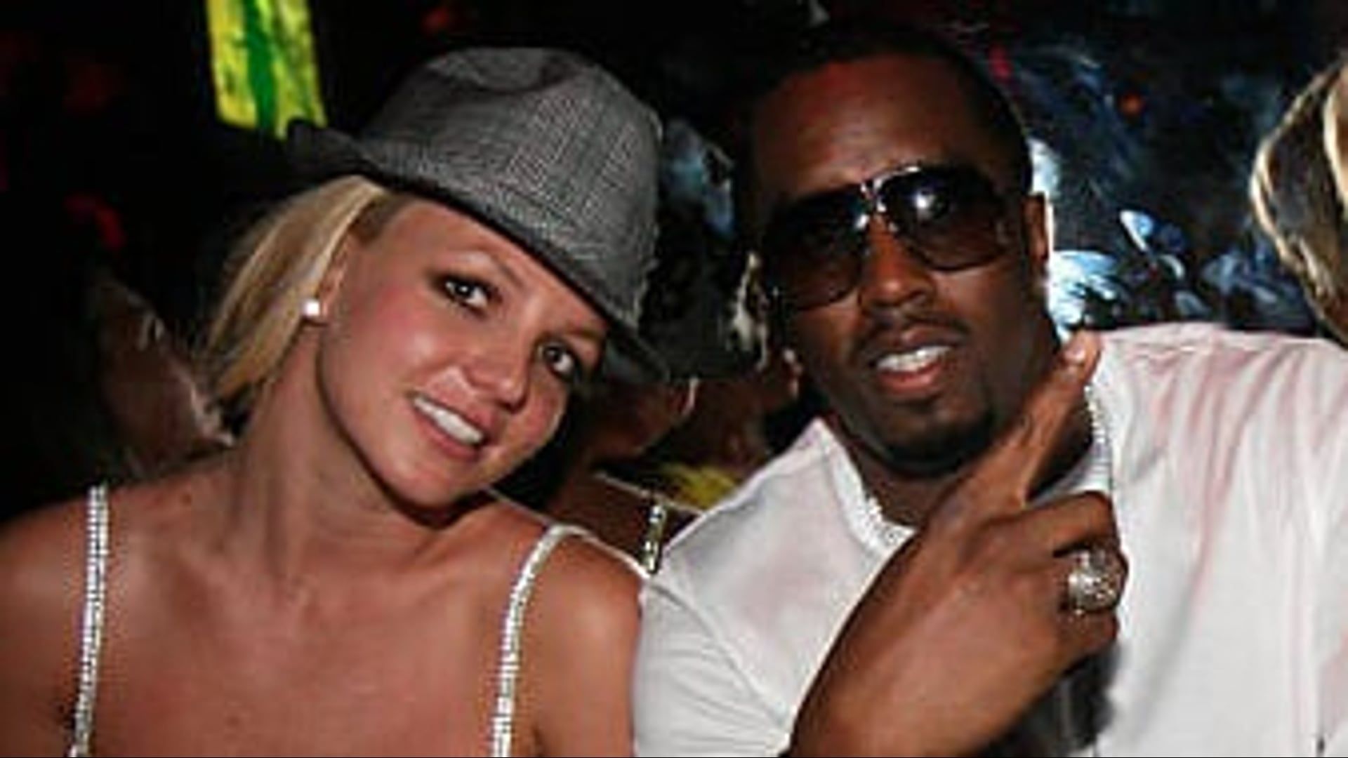 Britney Spears partied with Diddy before her performance at the 2007 VMAs