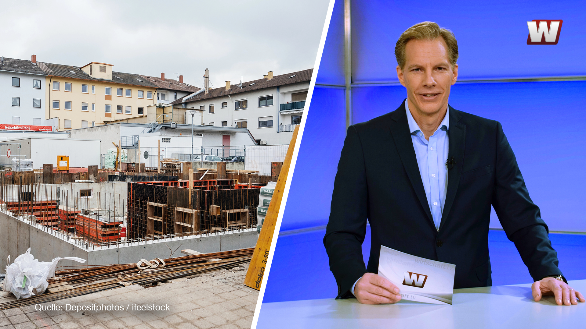 Video: Wohnungsbau: Stärkster Halbjahresanstieg seit 2016