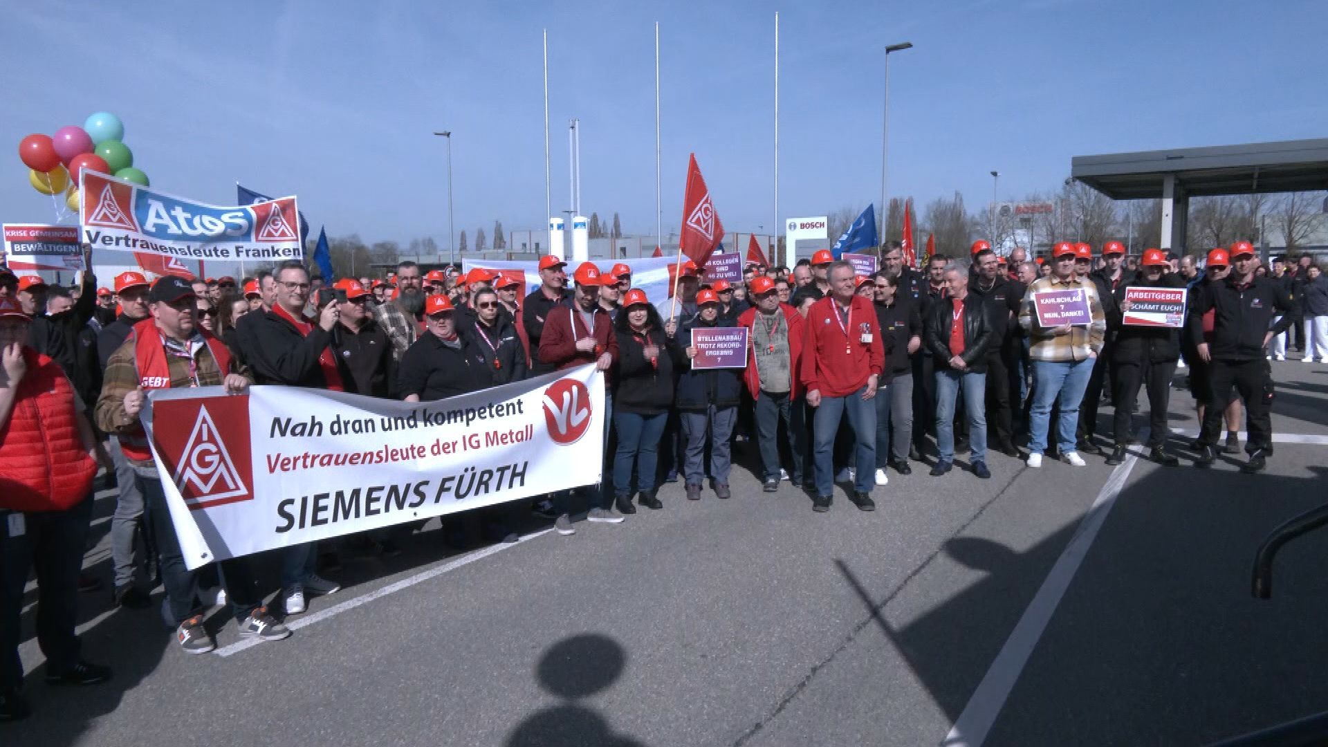 Protest gegen Stellenabbau bei Bosch: IG Metall mobilisiert