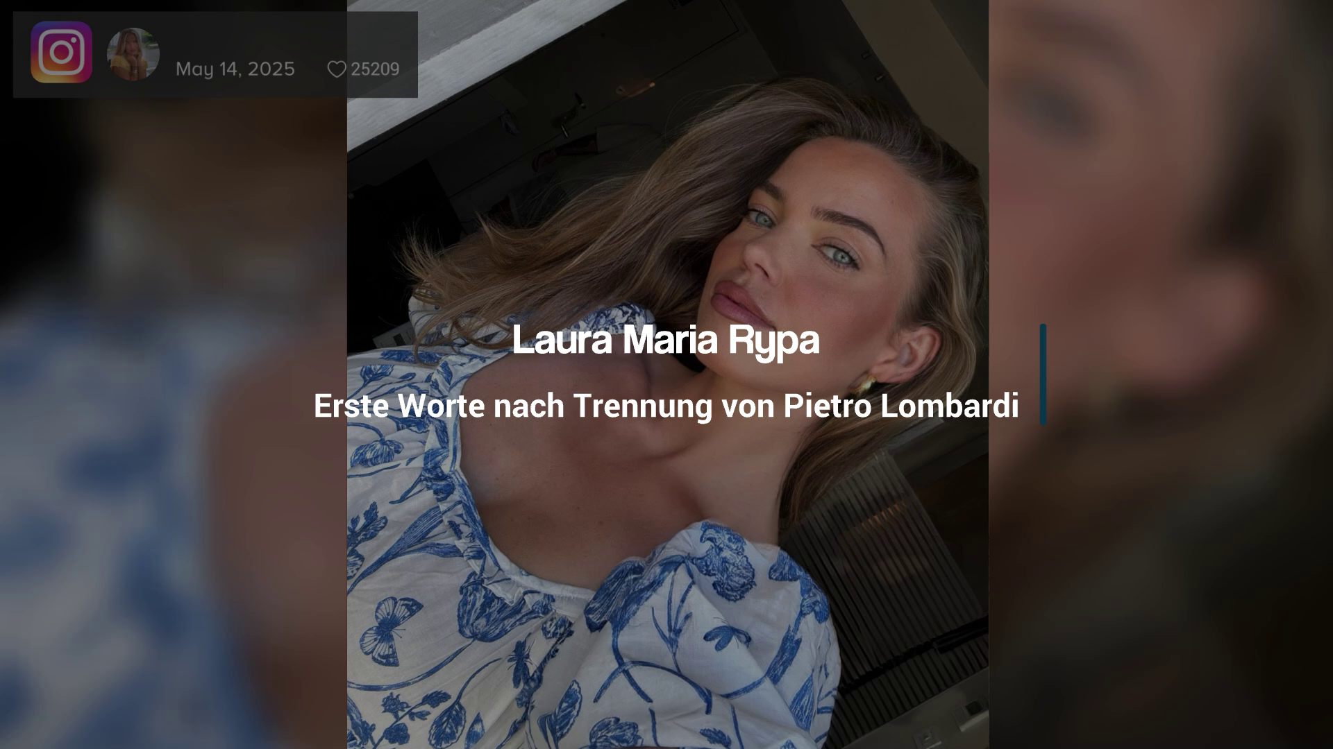 Laura Maria Rypa: First Words After Separation from Pietro Lombardi - 
