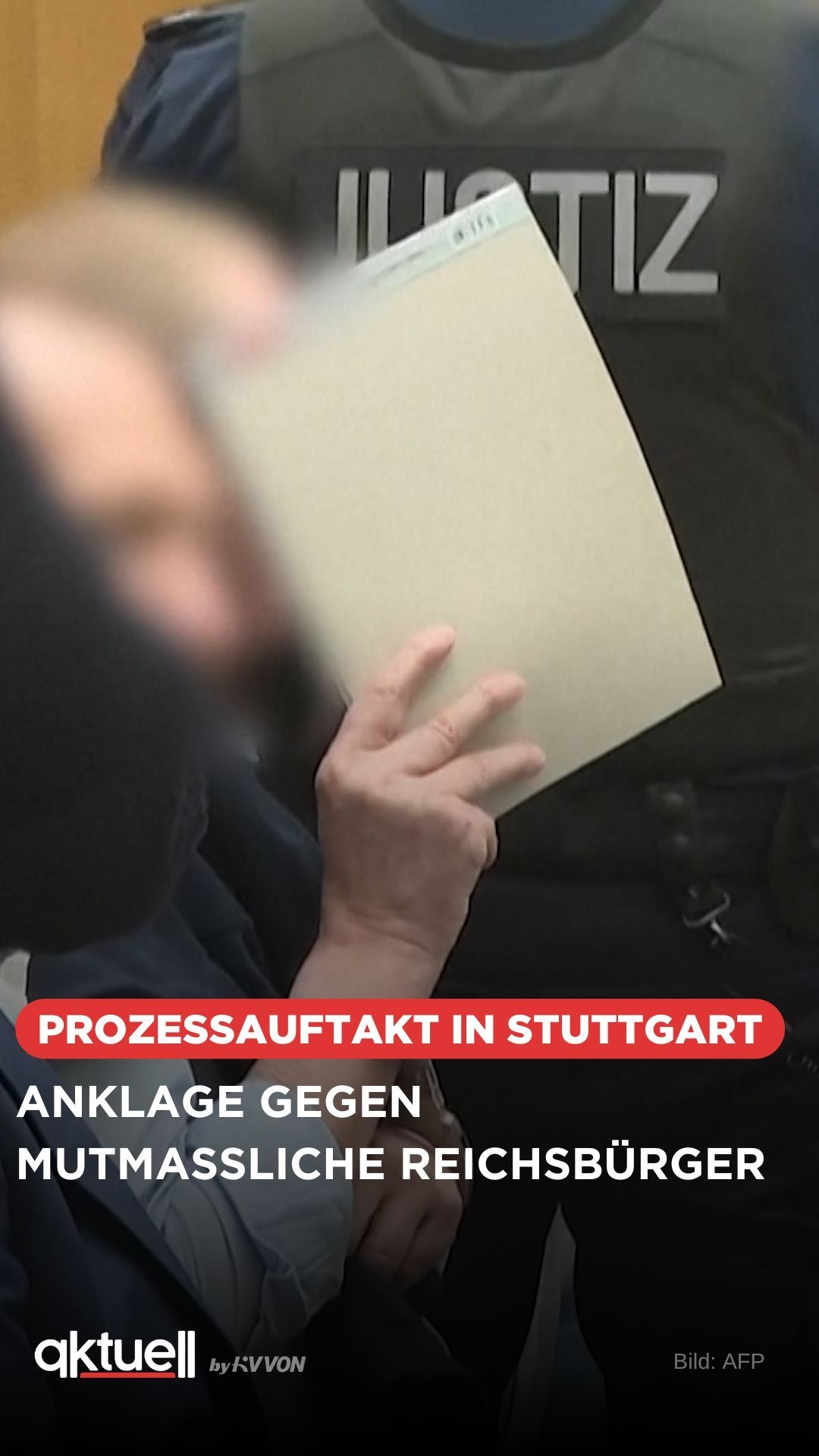 Prozess gegen Reichsbürger in Stuttgart begonnen