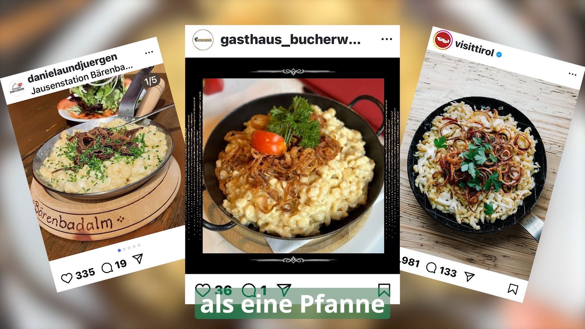 Cheese, Dumplings & Kaiserschmarrn: Soulfood from the Tyrolean Mountains