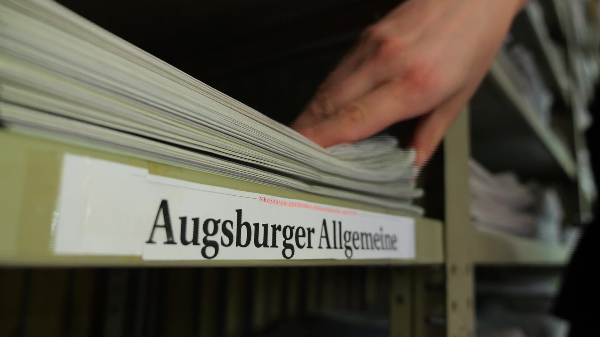 Video: Bedeutsame Geschichte – 80 Jahre Augsburger Allgemeine