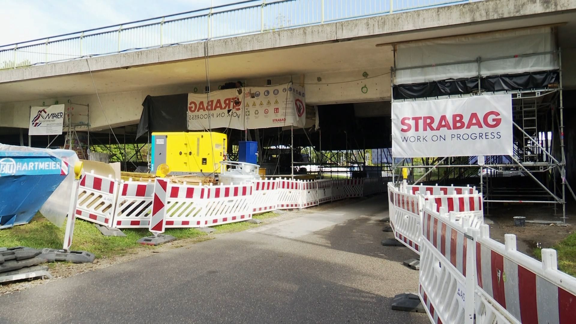 Video: Brückensanierungen in Augsburg belasten den Verkehr