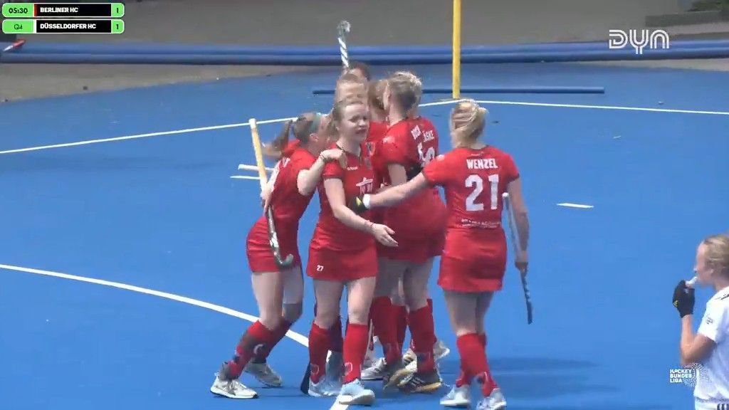 Spiel Highlights zu Berliner HC (D) – Düsseldorfer HC