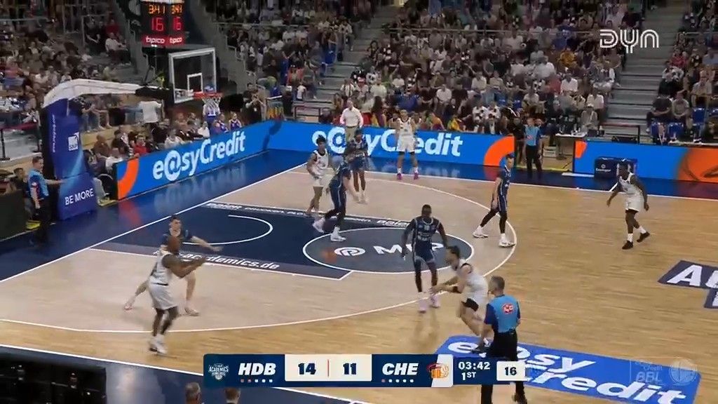 Spiel Highlights zu MLP Academics Heidelberg – NINERS Chemnitz