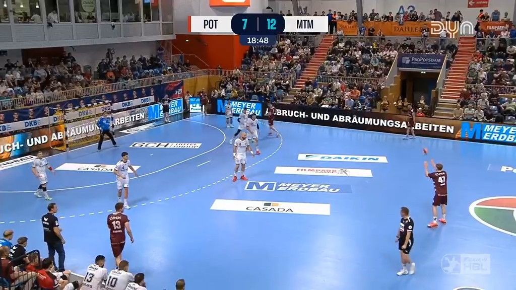 Spiel Highlights zu 1. VfL Potsdam – MT Melsungen