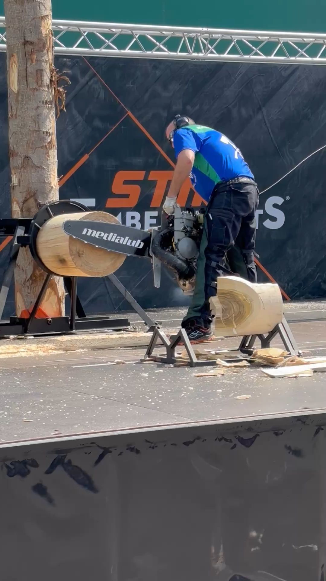 Video: Timbersports in Bühl