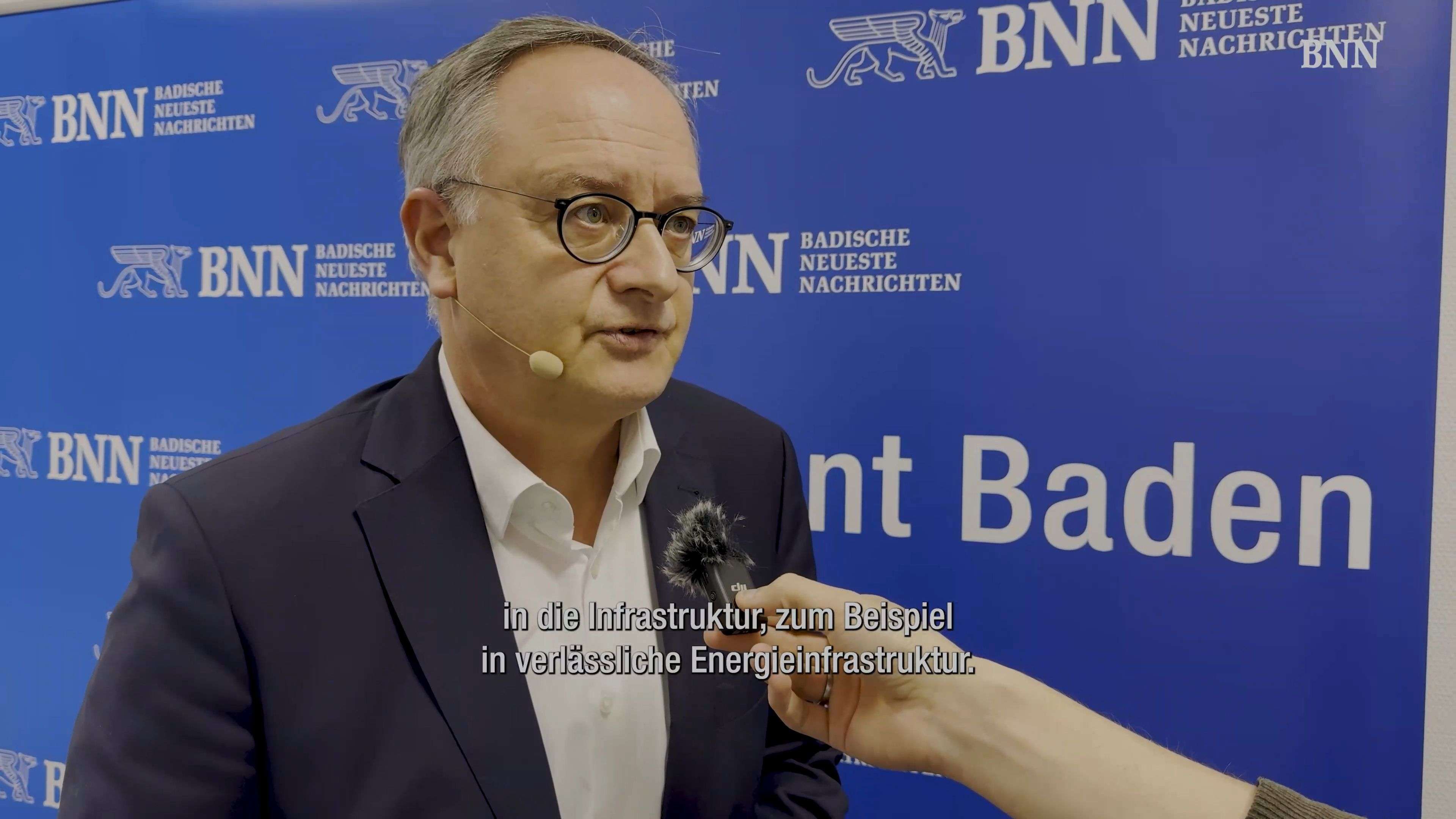 Video: Andreas Stoch (SPD) auf dem BNN-Wahlforum
