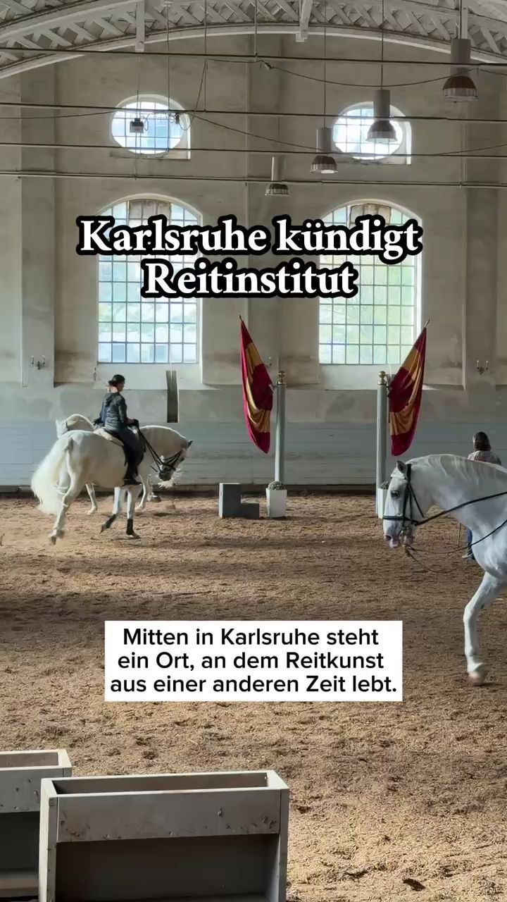 Video: Karlsruhe kündigt Reitinstitut aus dem Jahr 1910