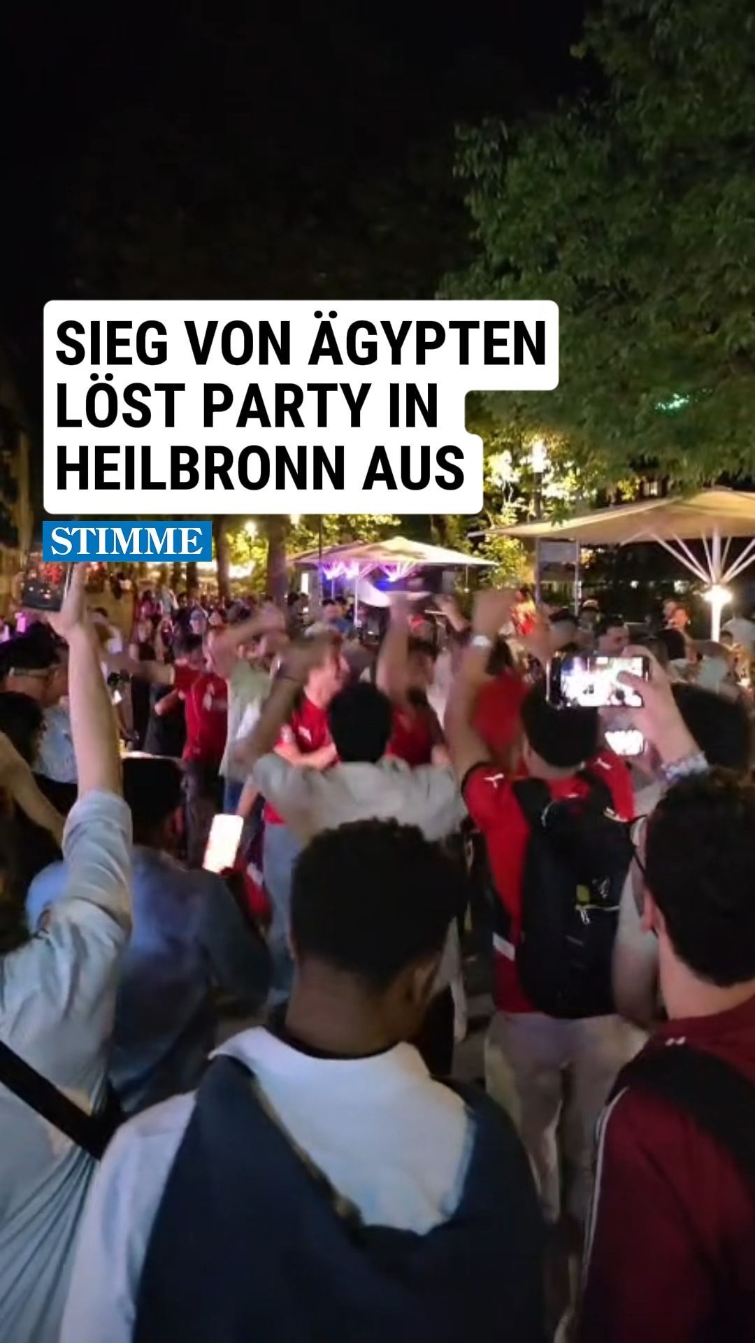 Sieg von Ägypten löst Party in Heilbronn aus