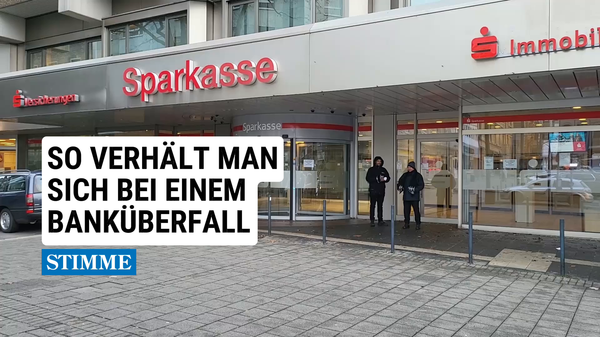 How to behave during a bank robbery