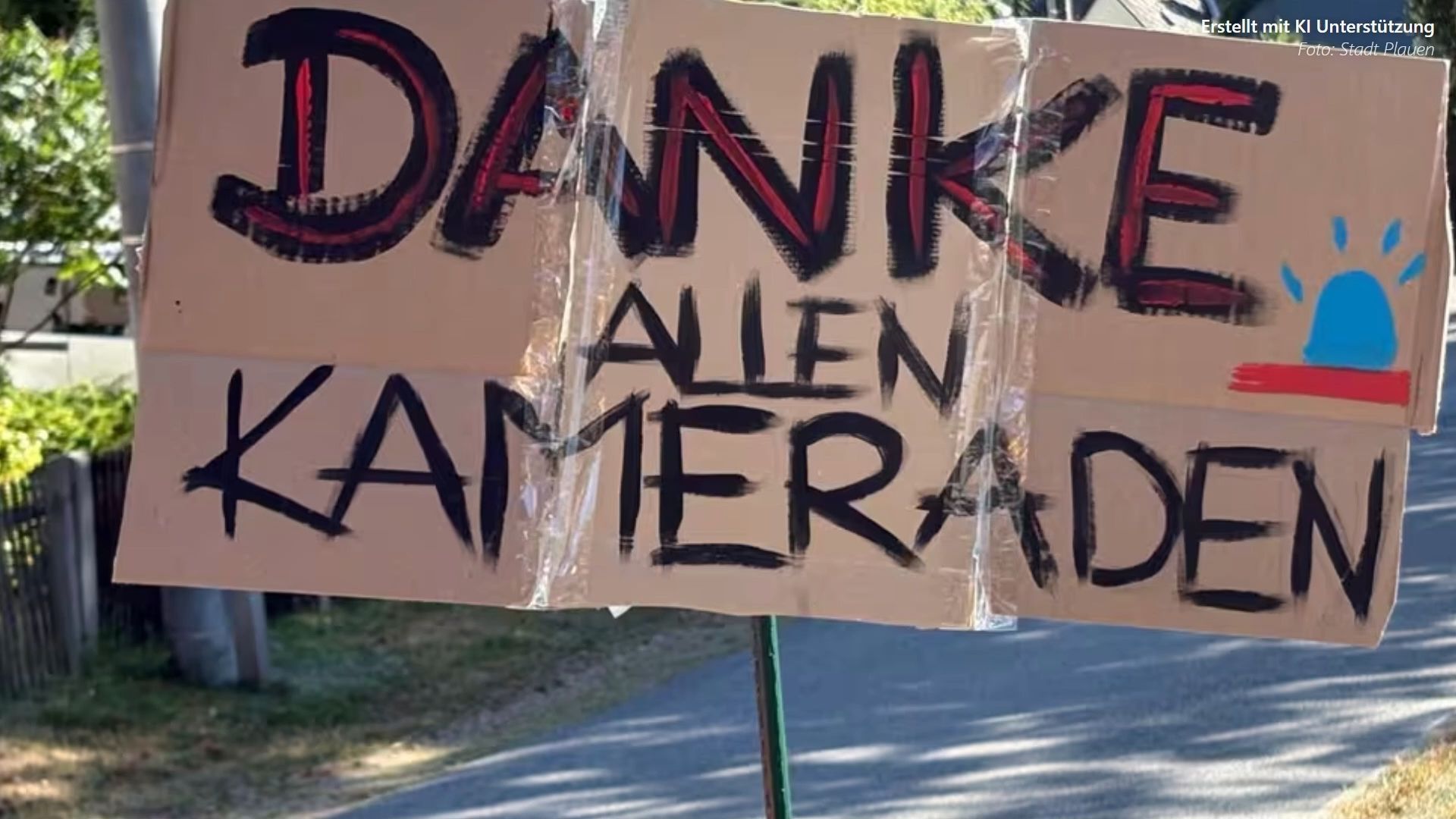 Video: Welle der Dankbarkeit für Einsatzkräfte beim größten Vogtland-Waldbrand seit Jahrzehnten: „Ihr seid die wahren Helden“