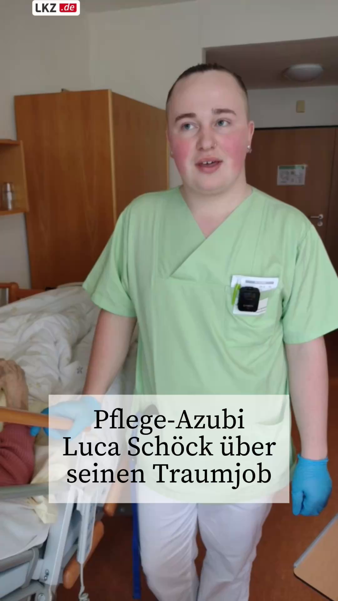 Video: Luca Schöck über seine Ausbildung im Klettblatt-Heim in Möglingen