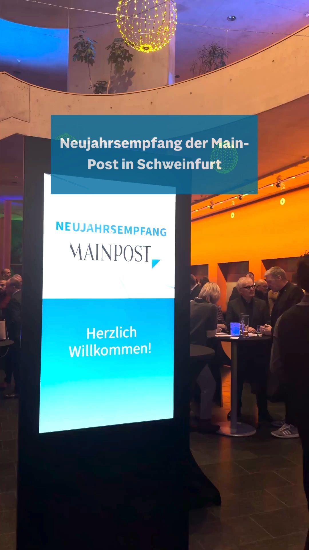 Video: Neujahrsempfang der Main-Post in Schweinfurt