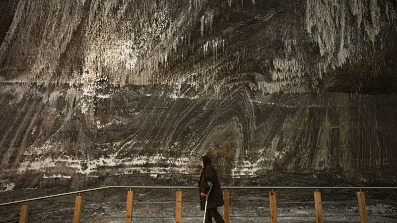 Rumänien: historisches Salzbergwerk Praid droht einzustürzen