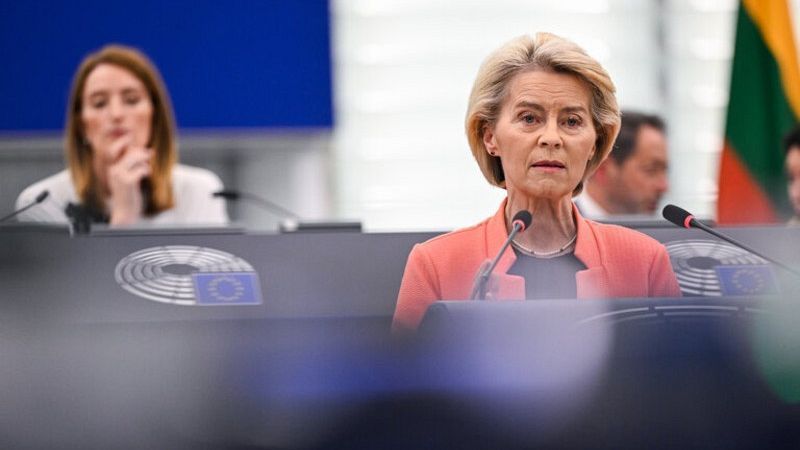Hitzige Debatte im EU-Parlament: Verliert Von der Leyen das Vertrauen?