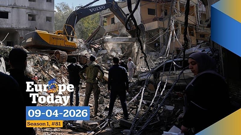 Video: Europe Today: Waffenruhe mit Iran wankt – über 250 Tote nach Israels Angriffen im Libanon