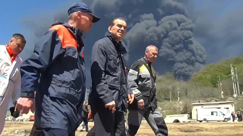 „Schwarzer Regen“ in Tuapse: Wie der Ukraine-Krieg Russland trifft