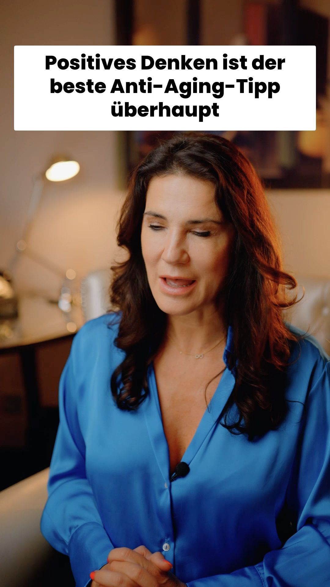 Mariella Ahrens: Positives Denken ist der beste Anti-Aging-Tipp