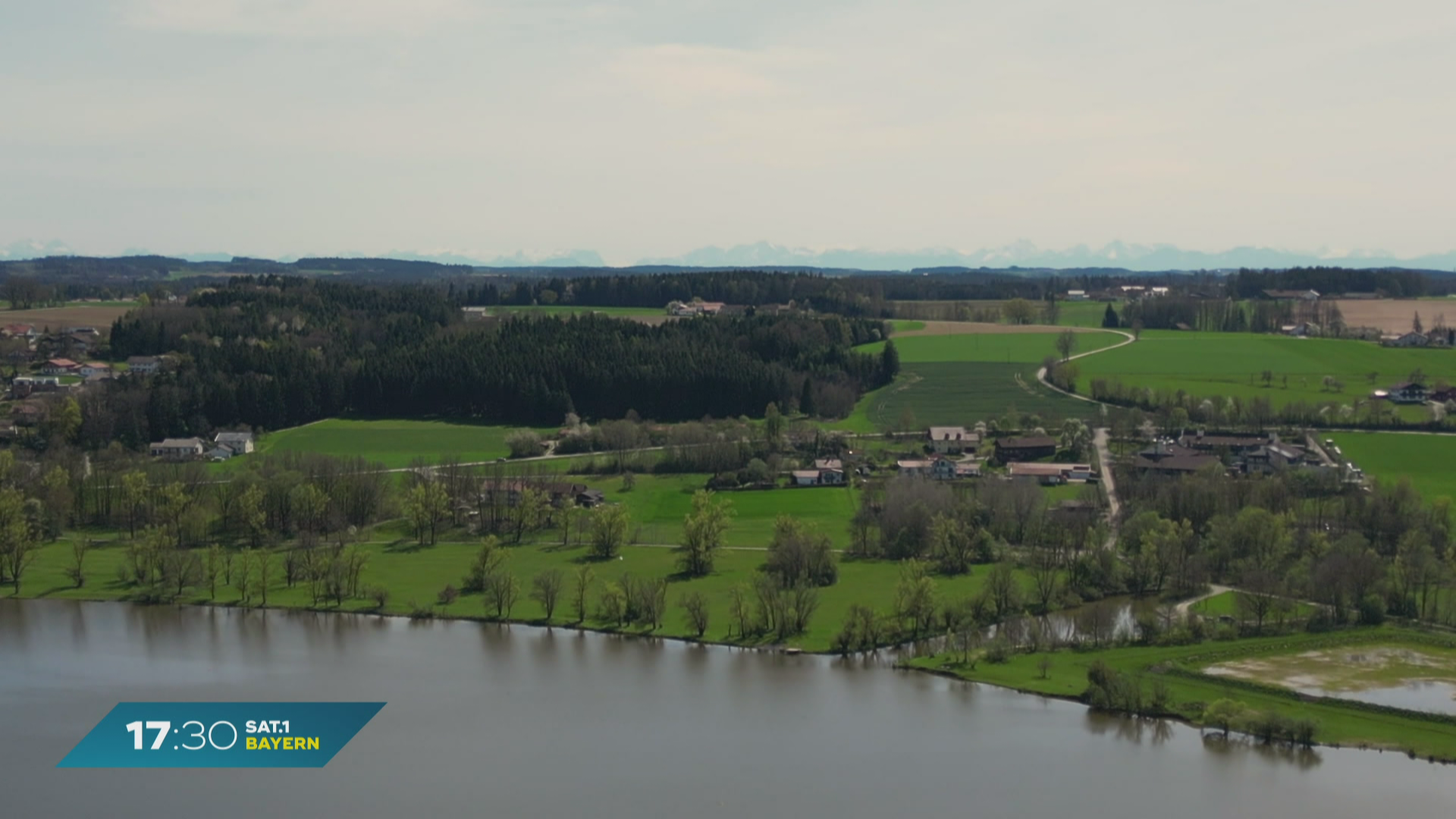 20 Grad am Rottalsee: Sommer in Niederbayern