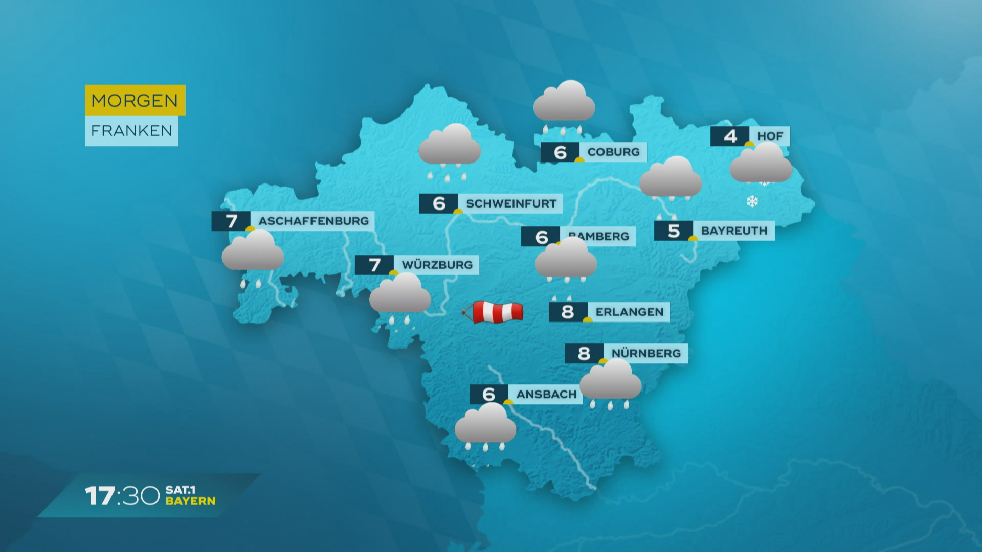 Das Bayern-Wetter vom 18.04.2024: Schnee am Wochenende