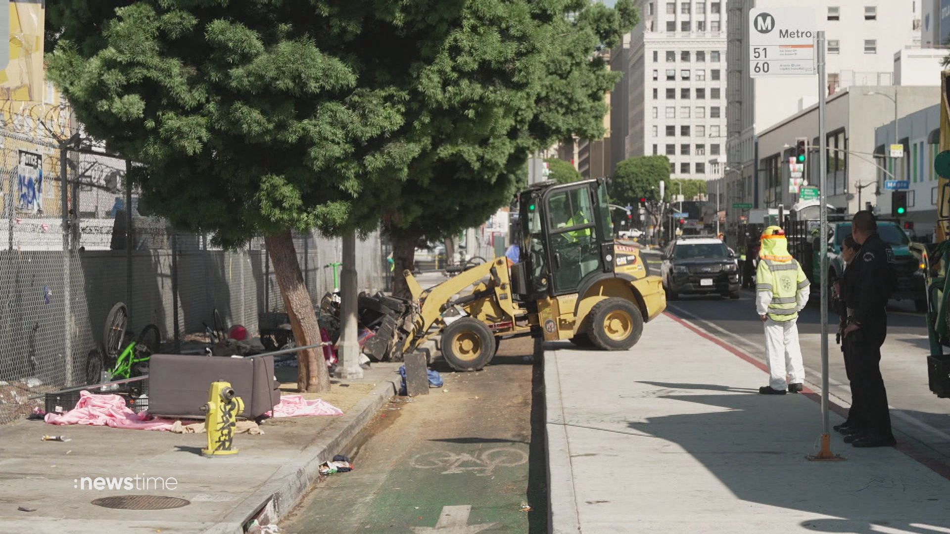 Kalifornien: Los Angeles schmeißt seine Obdachlosen raus - Video