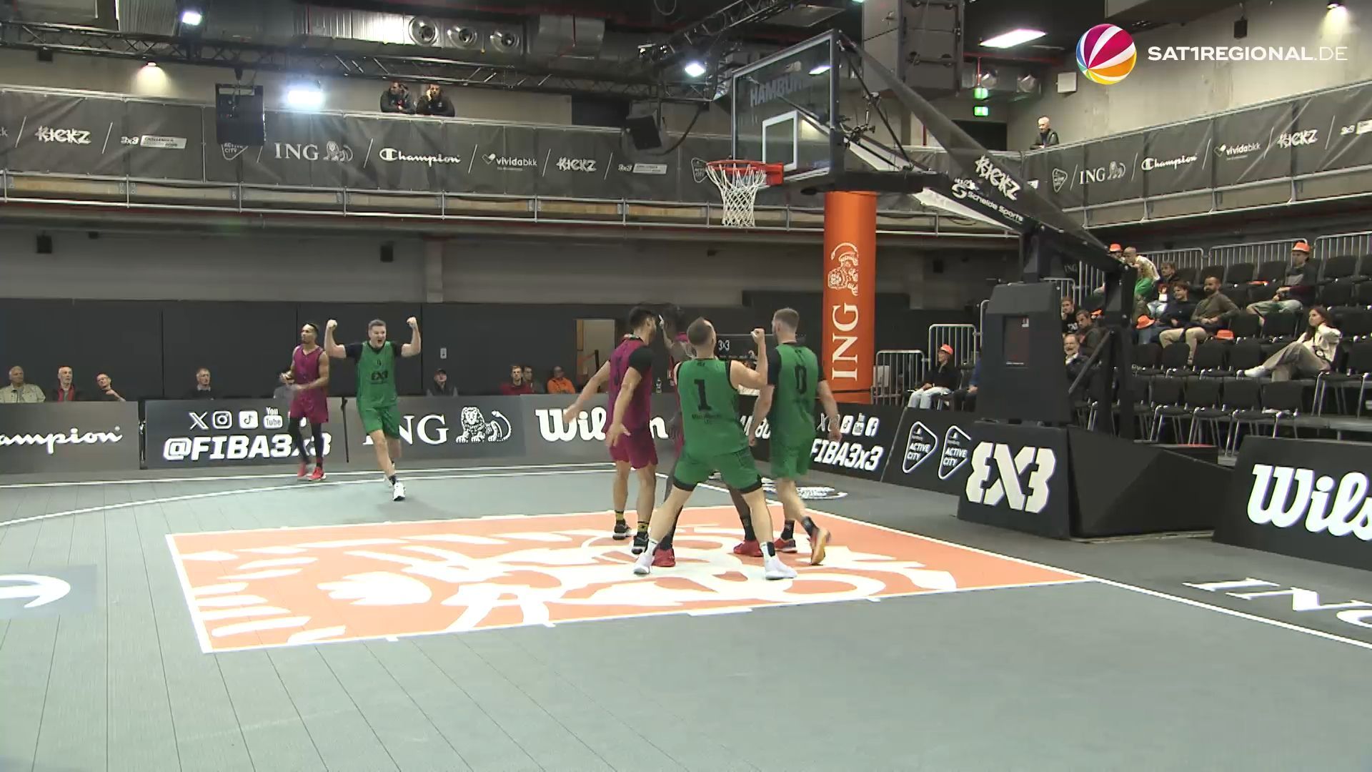 3x3 Basketball: Weltklasse-Turnier auf Hamburgs Grünem Bunker