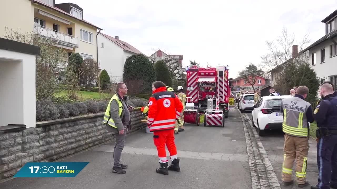 Kohlenmonoxid ausgetreten: Drei Menschen aus Memmelsdorf verletzt