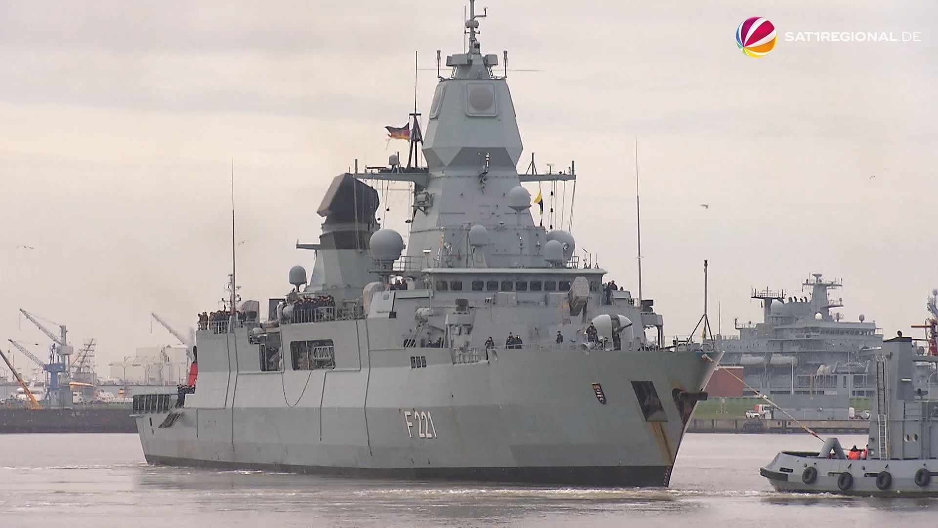 Frigate Hessen repels first Huthi attack