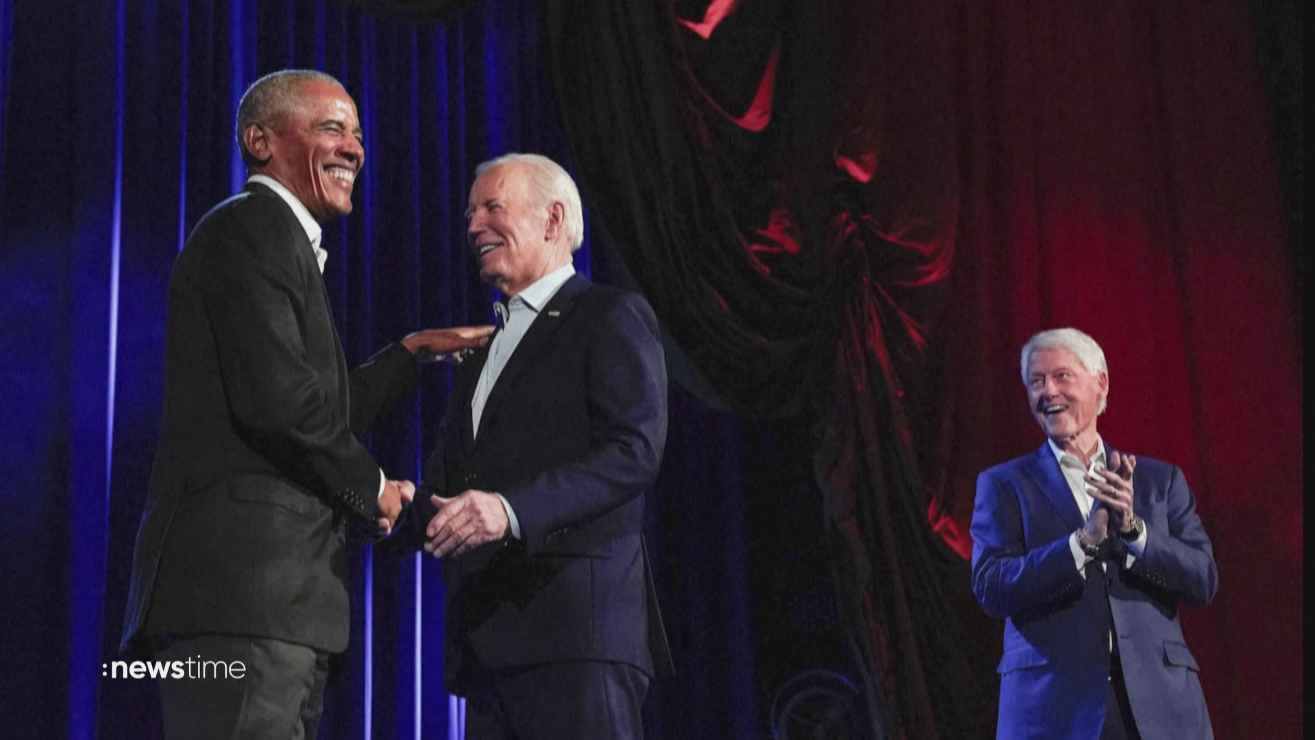 US-Wahlkampf: Obama und Clinton unterstützen Biden bei Spenden-Gala