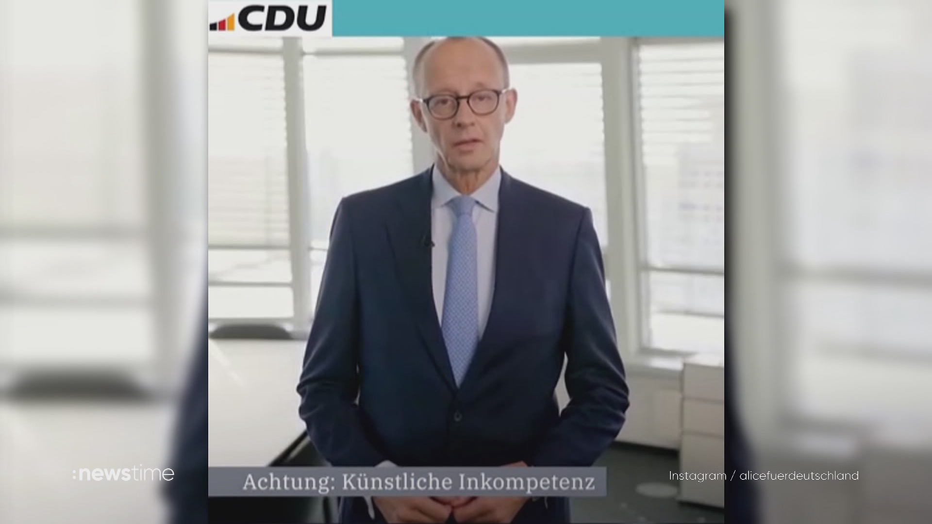 Video: SPD-Politiker teilt Fake-Video von Friedrich Merz