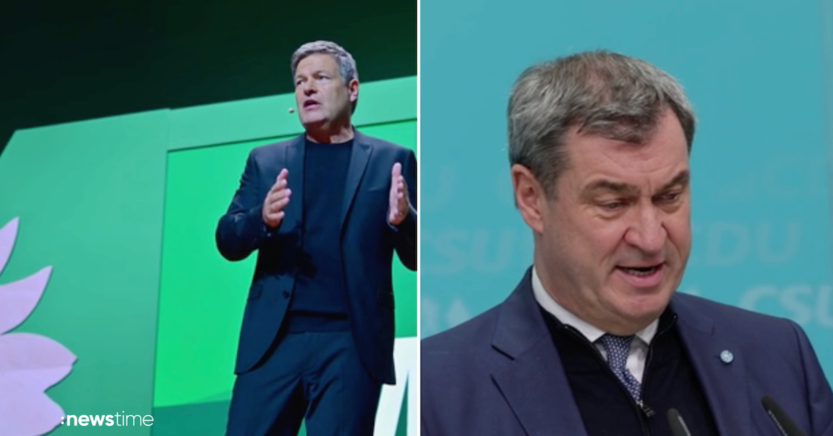 "Crush auf mich": Robert Habeck stichelt gegen Markus Söder