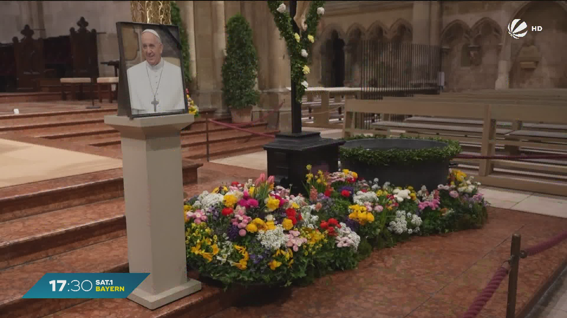 Video: Trauer um Papst Franziskus: Bayern nimmt Abschied