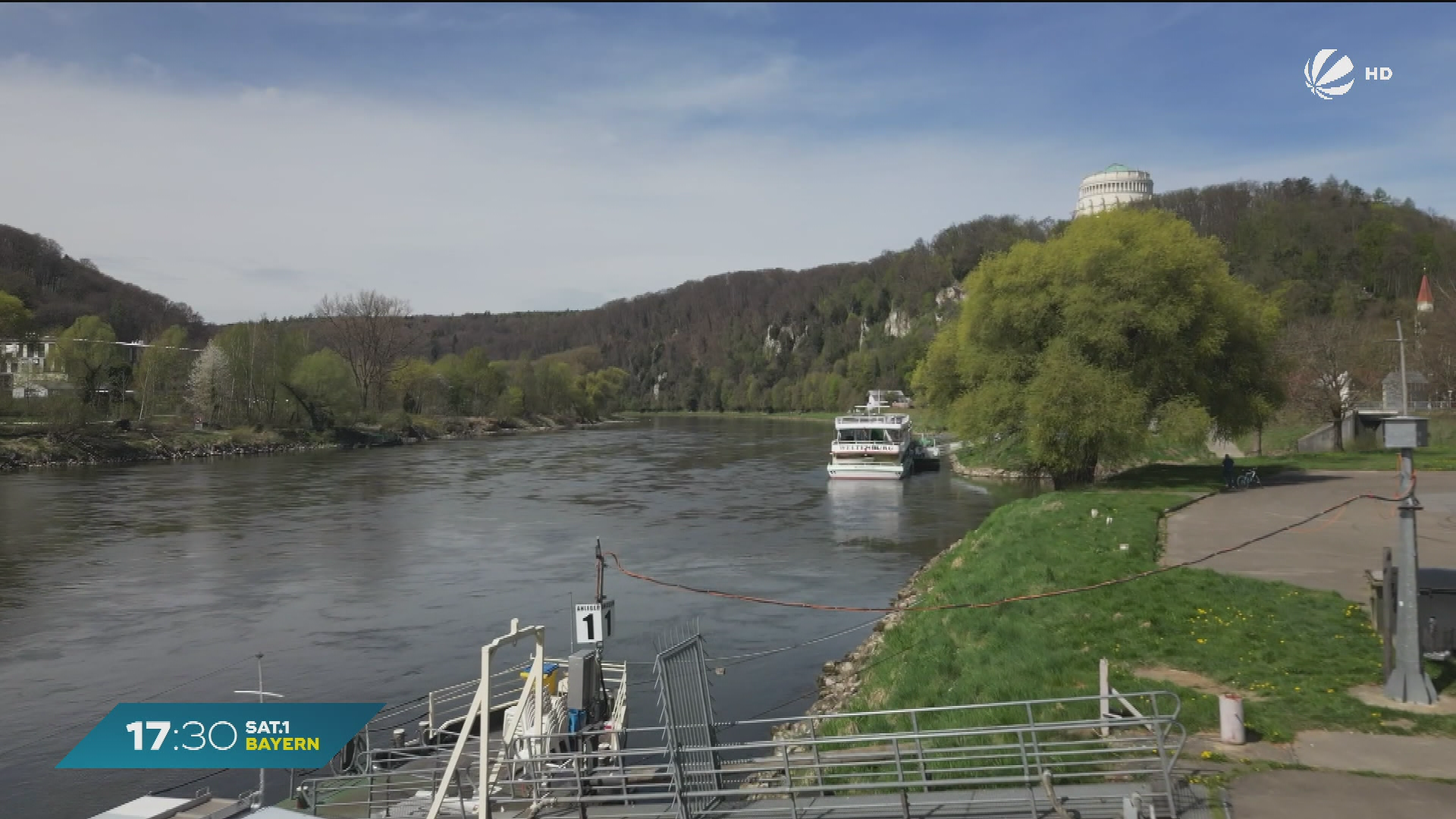 Video: Erste Schiff-Fahrten am Donau-Durchbruch: Normalbetrieb ab Donnerstag