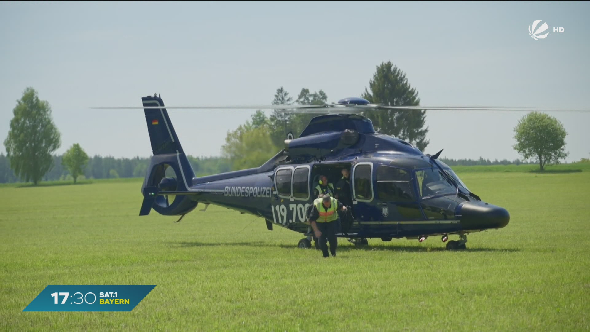 Sprungfahndung an der Grenze: Bundespolizei setzt auf Hubschrauber