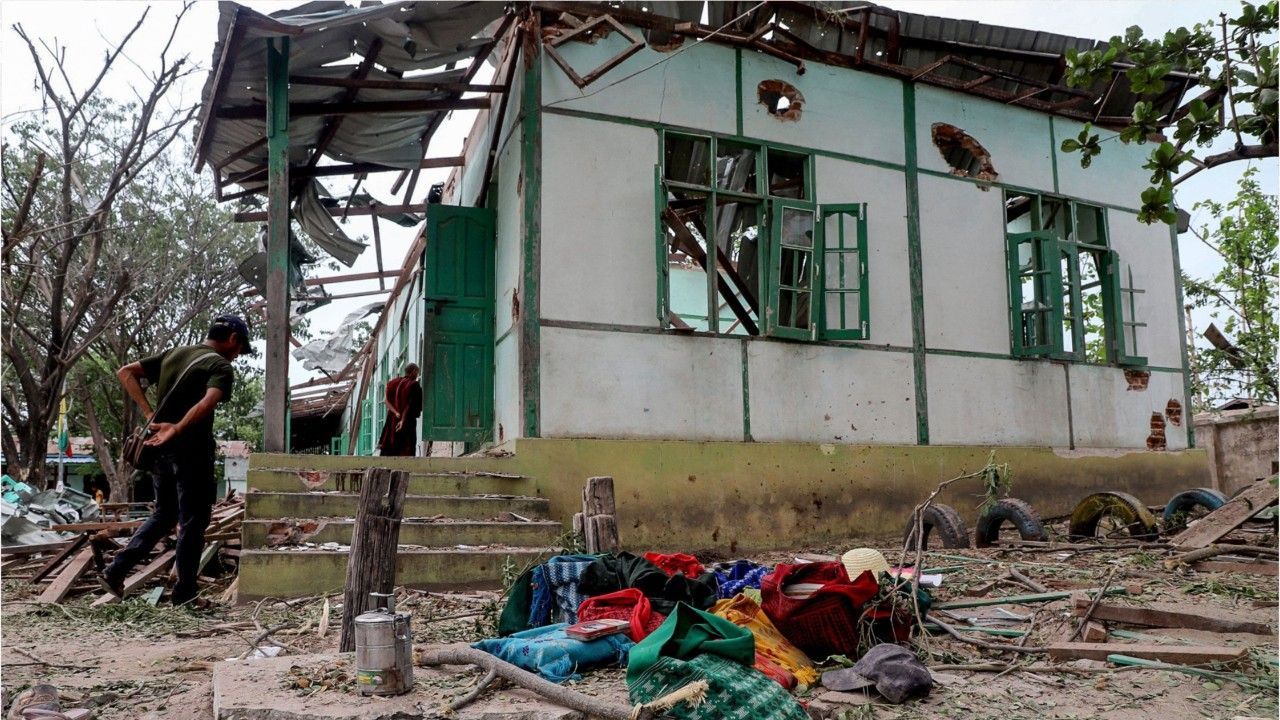 Myanmar: Militär bombardiert Schule
